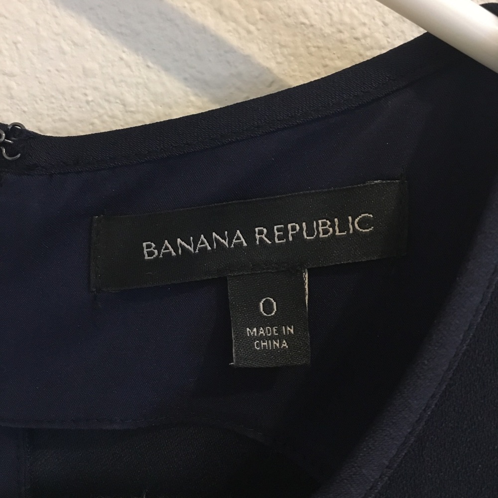 Banana Republic navy keyhole dress - Picture 4 of 6